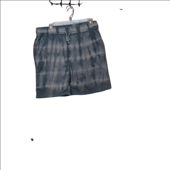 💙🌺Men's Light Blue Tie-Dye Shorts - Picture 3 of 8